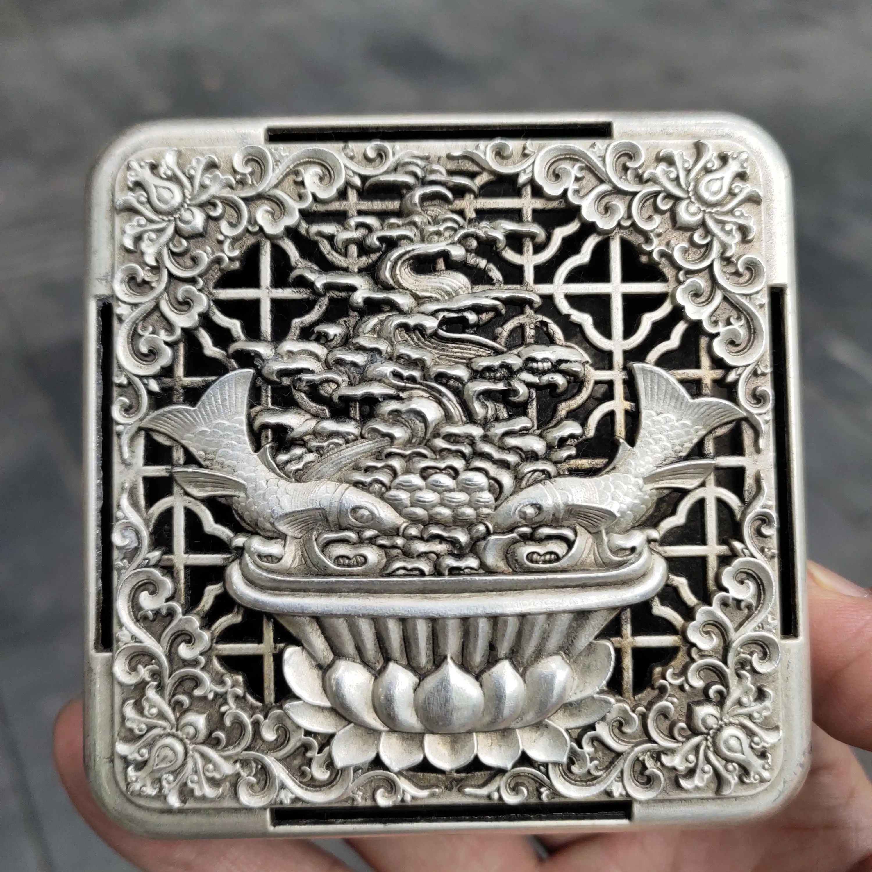 

Коллекция антикварных бронзовых изделий, винтажный маленький картридж с серебряным покрытием из белой меди, курильница для благовоний, четыре картриджа с чернилами