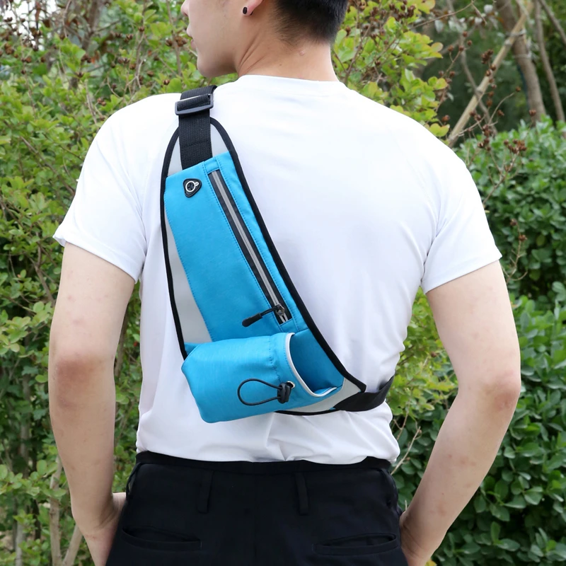 

Running Waist Bag Water Bottle Outdoor Fitness Belt Pouch Phone Purse Men Women Sport Fanny Pack Casual Running Waist Pack Femme