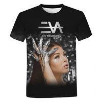 singer eva queen 3d printed t shirt men women streetwear hip hop funny cool oversized sexy boy girls t shirts