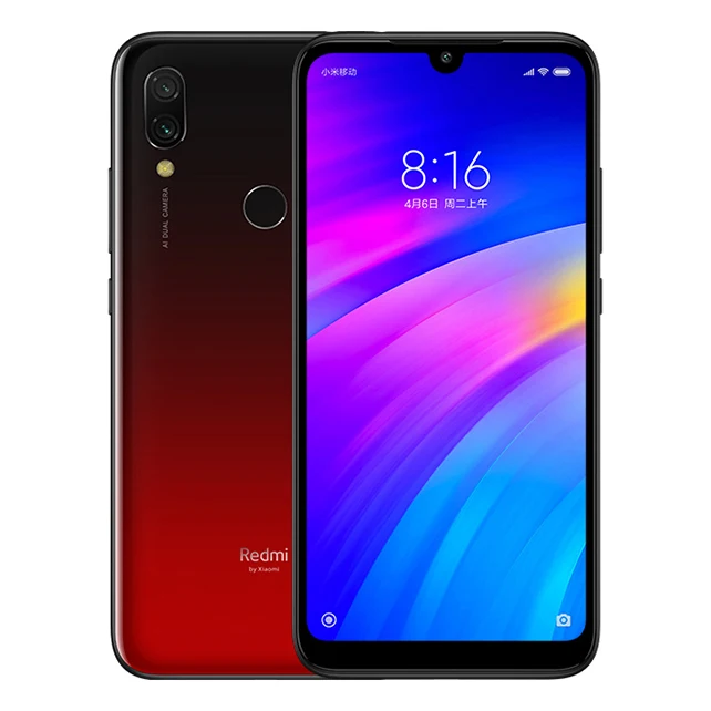 Xiaomi Redmi 7 Cellphone,Original  Redmi7 Smartphone ,Googleplay Google Store Android Cell Phone Fingerprint Dual SIM