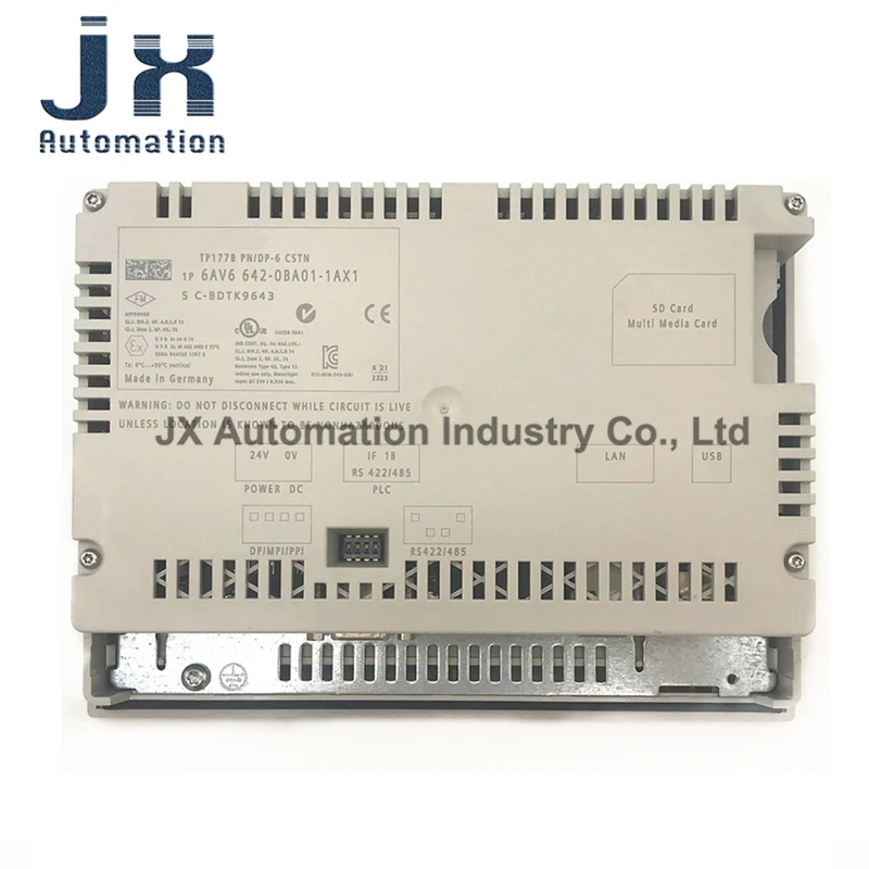 Оригинальный TP 177B 6 дюймов PN/DP STN 256-цветный сенсорный дисплей 6AV6642-0BA01-1AX1