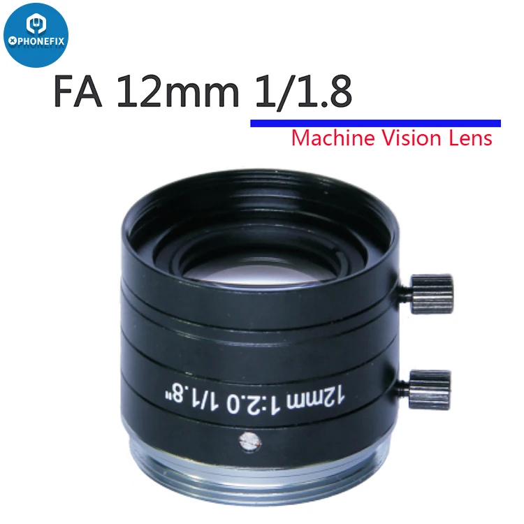 5-мегапиксельная ручная линза радужной оболочки 4 мм 6 8 12 16 25 35 50 75 фиксированное