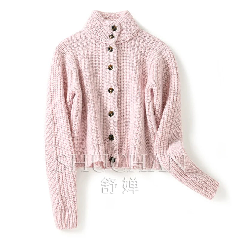 Рисунок 6 - Женский кашемировый свитер с воротником-стойкой