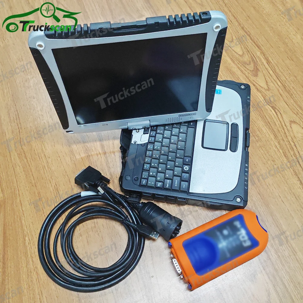 

Диагностический комплект V5.3 AG CF EDL V2 для сельского хозяйства, строительного трактора, грузовика, диагностический инструмент с ноутбуком CF19