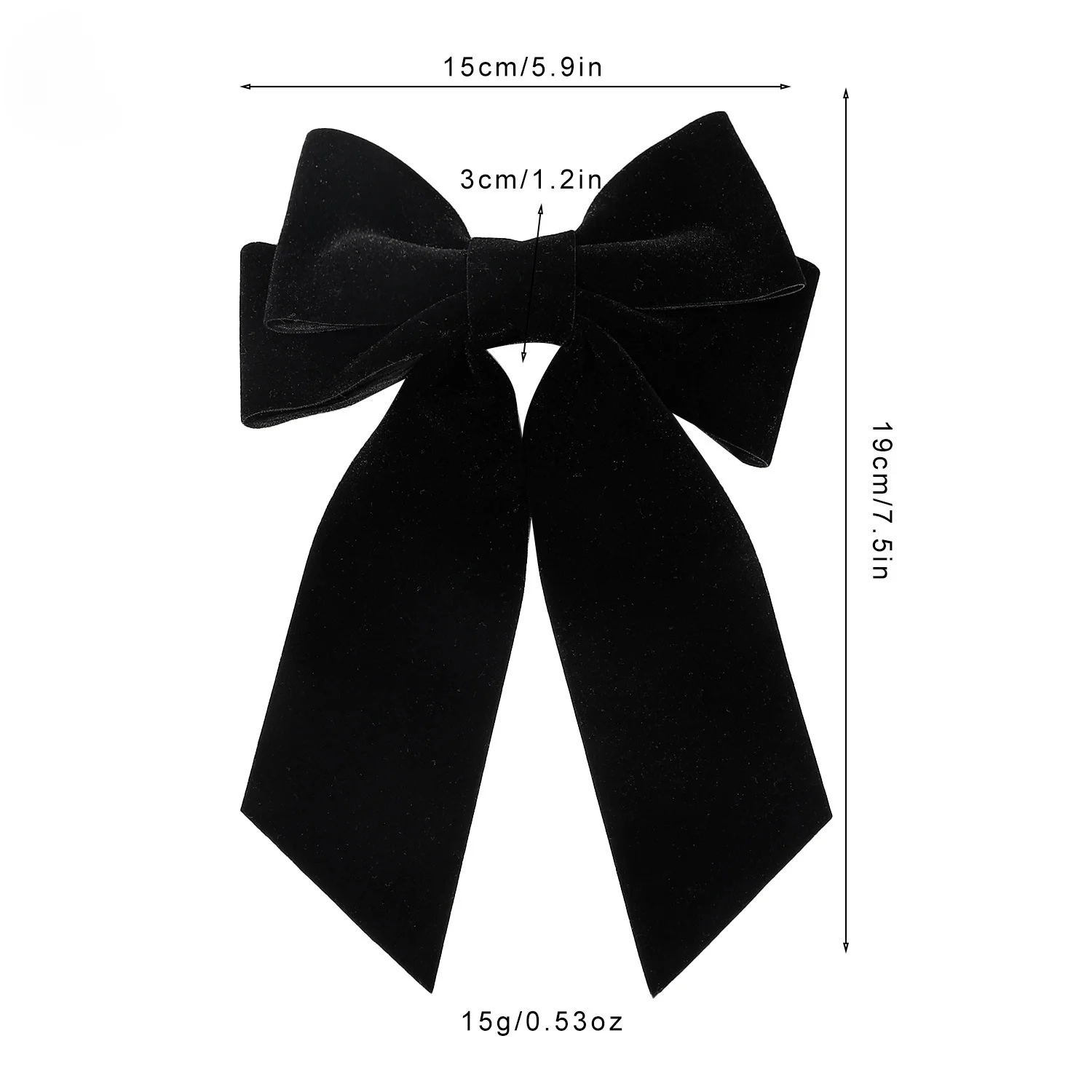 Бархатные заколки для волос с большим бантом женщин и девушек милые элегантные