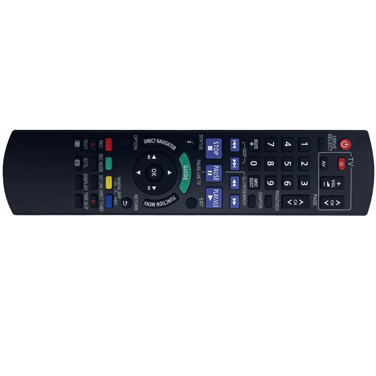 Фото Пульт дистанционного управления N2QAYB 000462   Замена для DVD-рекордера PANASONIC DMR-EX773EB-K DMR-EX83EB-K DMR-EX86EB-K №2