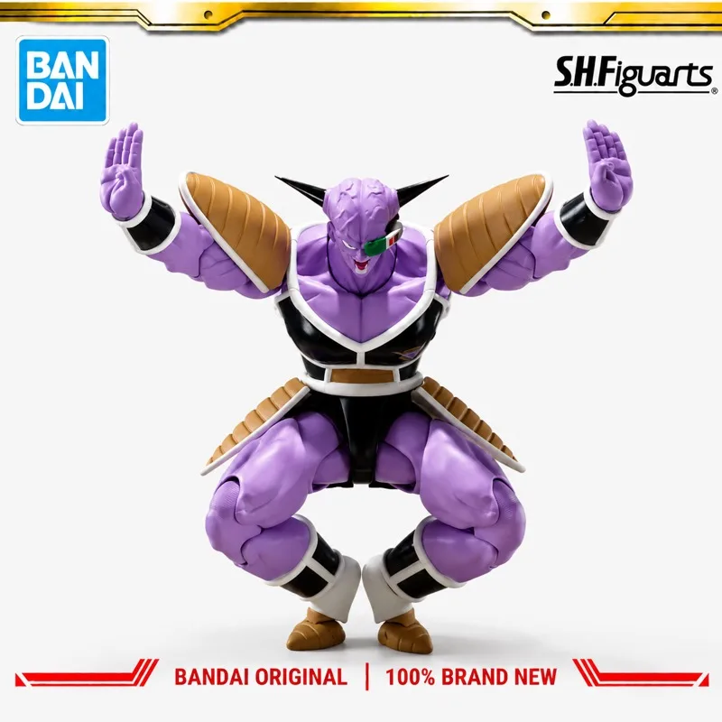 Фото В наличии: Оригинальная фигурка Bandai S.H.Figuarts Dragon Ball Ginyu, новая, в коробке, модель персонажа аниме, игрушка. №3