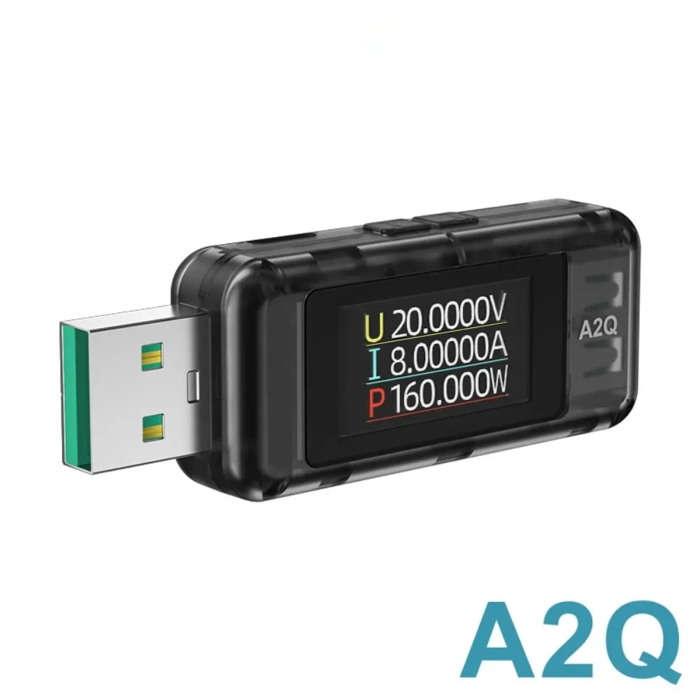Фото 1 шт. A2Q серии USB-тестер напряжения и тока 8A 120 Вт детектор тока для монитора выходная мощность детали электроинструмента №2