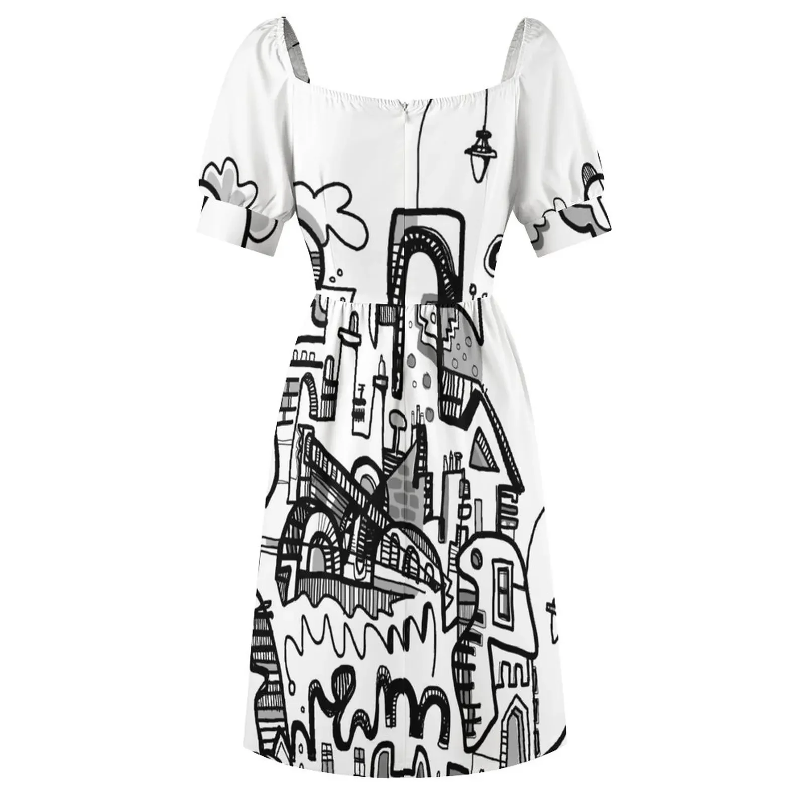 Платье с короткими рукавами Leave The Light On Listowel платья невесты для выпускного вечера