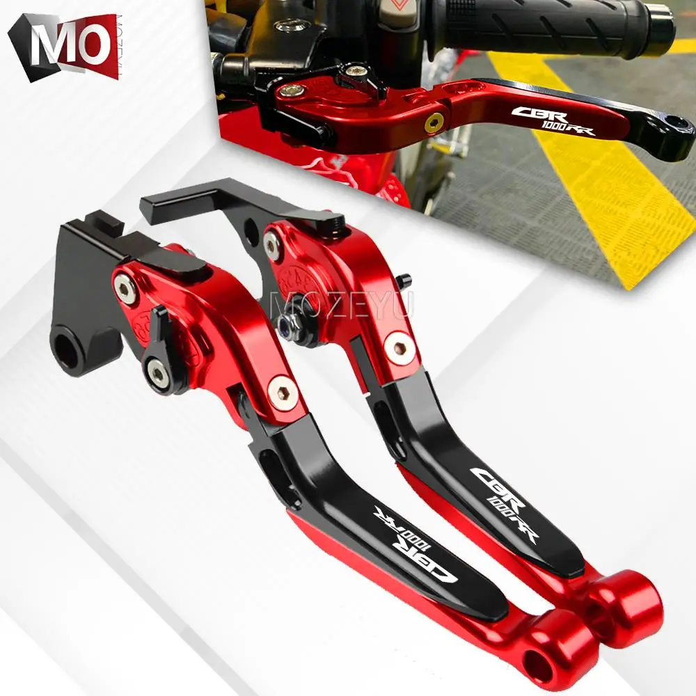 

Motorcycle For Honda CBR1000RR CBR 1000RR 1000 RR FIRE 2004 2005 2006 2007 Folding Adjustable Brake Clutch Levers Handlebar grip