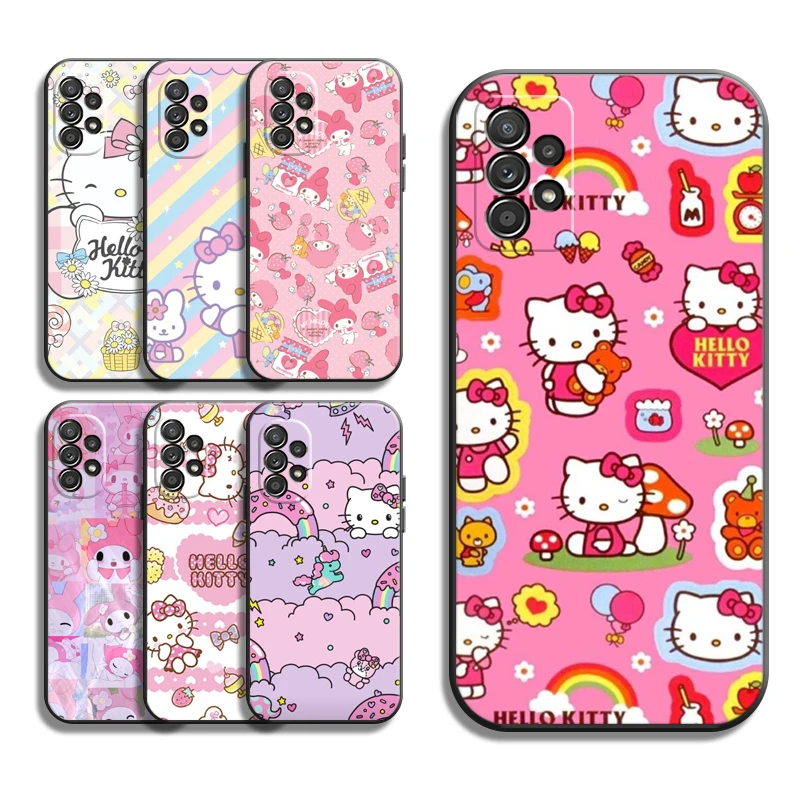 

Hello Kitty 2022 Phone Cases For Samsung Galaxy S22 S22 Ultra S20 Lite S20 Ultra S21 S21 FE S21 Plus Ultra Back Cover Carcasa
