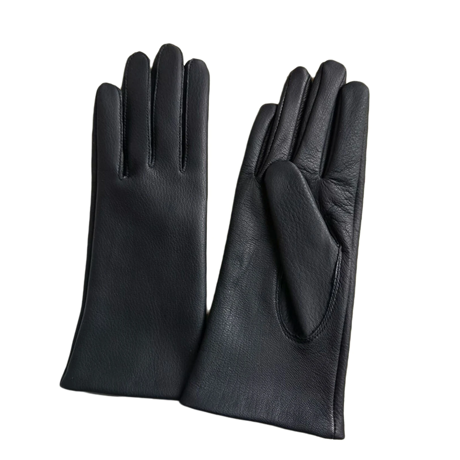 Женские перчатки из оленьей кожи LaSally весенние уличные велосипедные однотонные