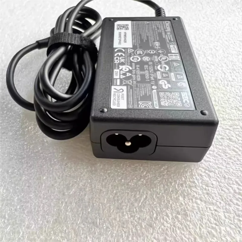 Фото Оригинальный блок питания Chicony 65W 20V 3.25A для MSI Summit E13FlipEvo A12MT-010FR A20-065N3A, адаптер переменного тока A20-065N3A с USB Type-C №4