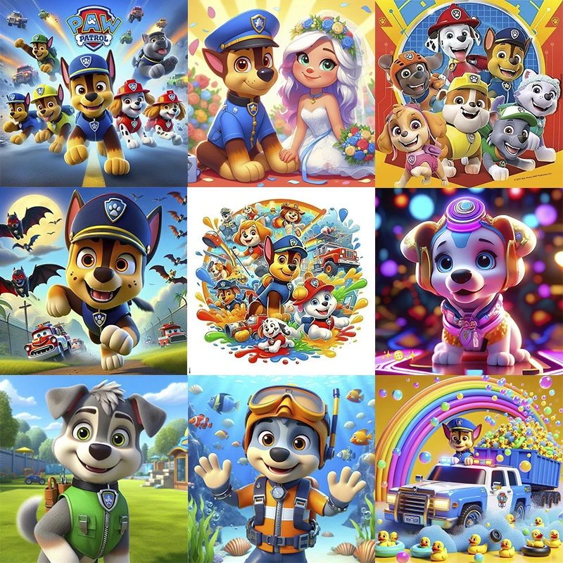 Горячие игрушки набор алмазной живописи 5D DIY Архитектурный патруль S-Sanrio мозаика