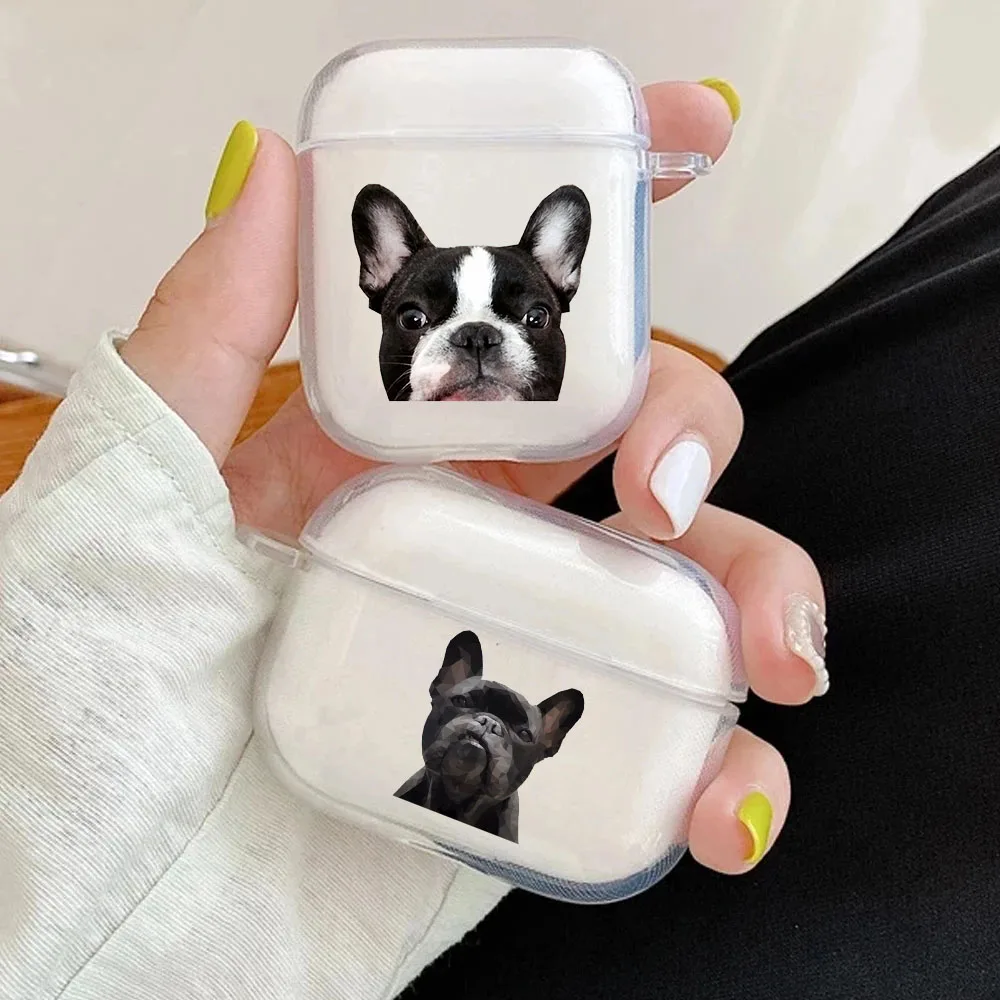 

French Bulldog Cute Dog Airpod Cases 3 for 2 1 Pro Pro2 Pods Gen Air Pods Pro Cover Funny Lovely Pet Earphone Cartoon Box Coque