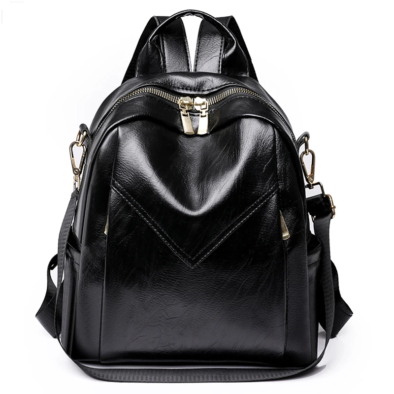 

Famous Women's Designer Brand Backpacks High Quality Leather Backpack School Girl Schoolbag Multi Functional Large Capacity Bags