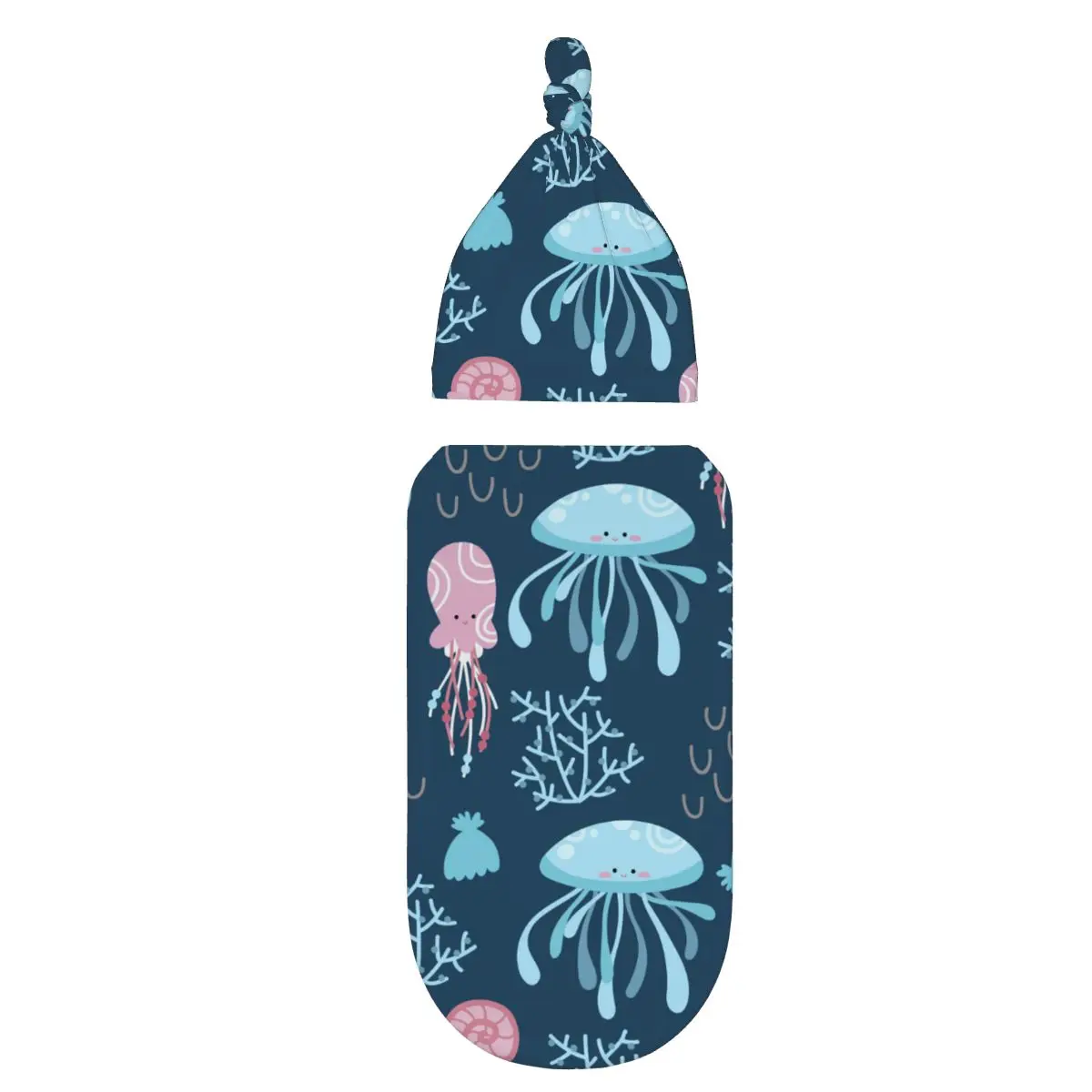 

Одеяло для пеленания новорожденных с красивой Медузой