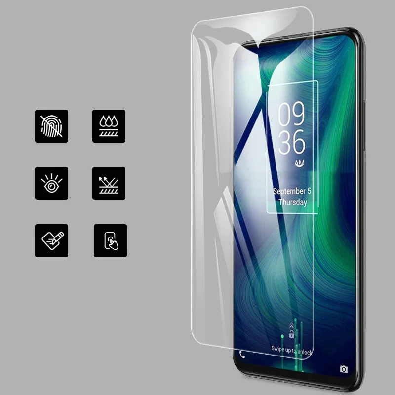 

HD Tempered Glass For TCL Plex 10 5G UW Lite 10L Screen Protector for TCL 10 5G UW 10Lite Clear Ultra-Thin 9H Protective Film