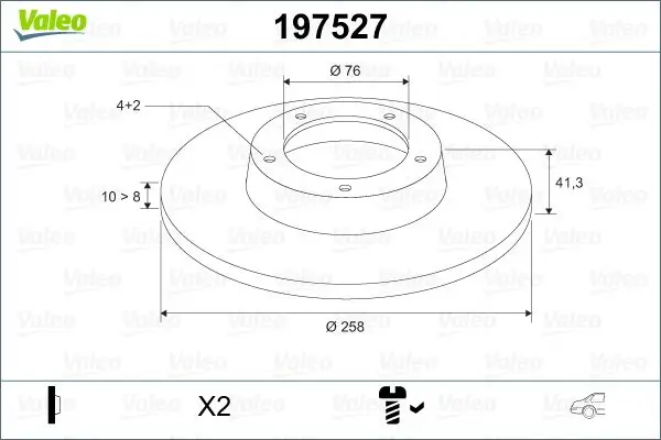 

Зеркало заднего тормозного диска для 197527 мм CERATO 04 мм CERATO 04