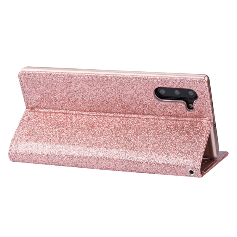 Wallet Glitter Card Slots Flip Leather Case For Samsung Galaxy S23 Ultra S22 S21 Plus S20 FE A04s A13 A14 A33 A34 A52 A53 A54