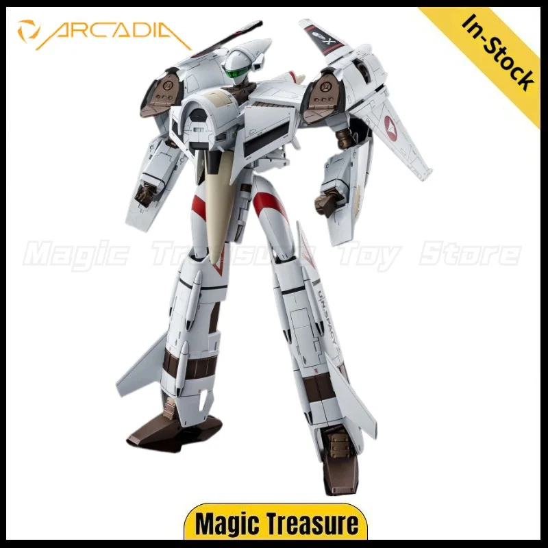 Фото В наличии: ARCADIA Robotech, масштаб 1/60, полностью трансформируемая модель VF-4A Lightning III Hikaru Ichijyo, версия с премиальной отделкой. Завершено №1