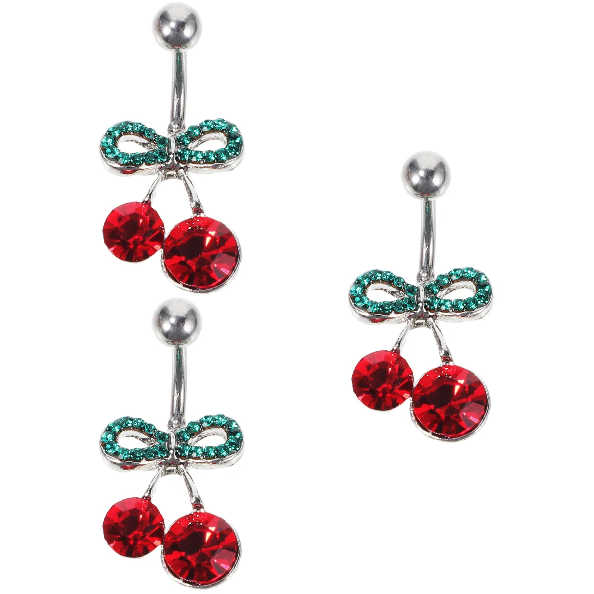 Crystal Jewelry 3x Body Jewelry Navel Jewelry