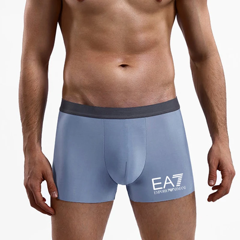 

Ultra Thin Underwear Men Slip Ice Silk E-EA7 Men Briefs Men Boxers Man Pack Boxer Shorts Men Underpants Slips Boxers for Boys
