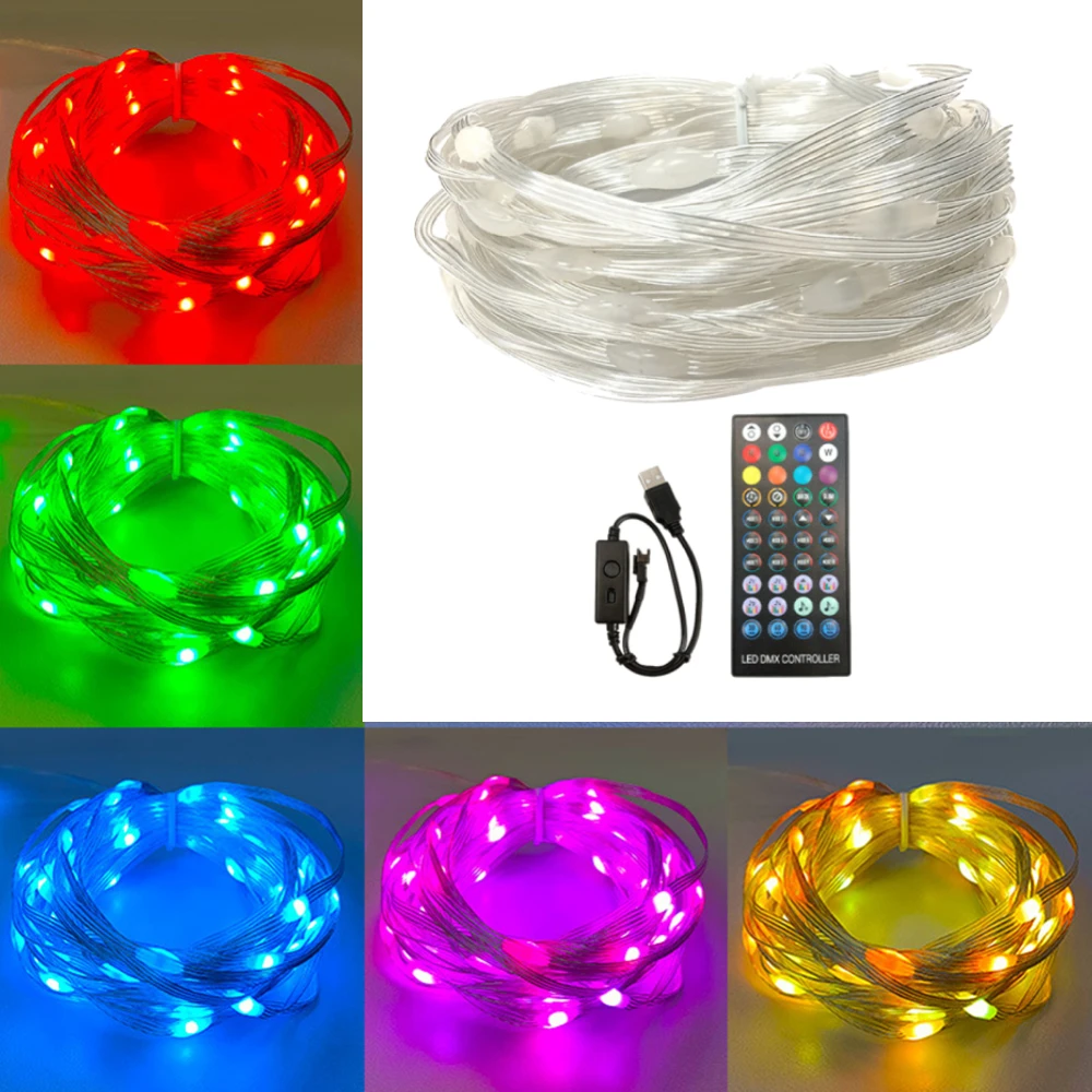 

Светодиодная лента Rgb, водонепроницаемая, Ip65, 5 м, 10 м