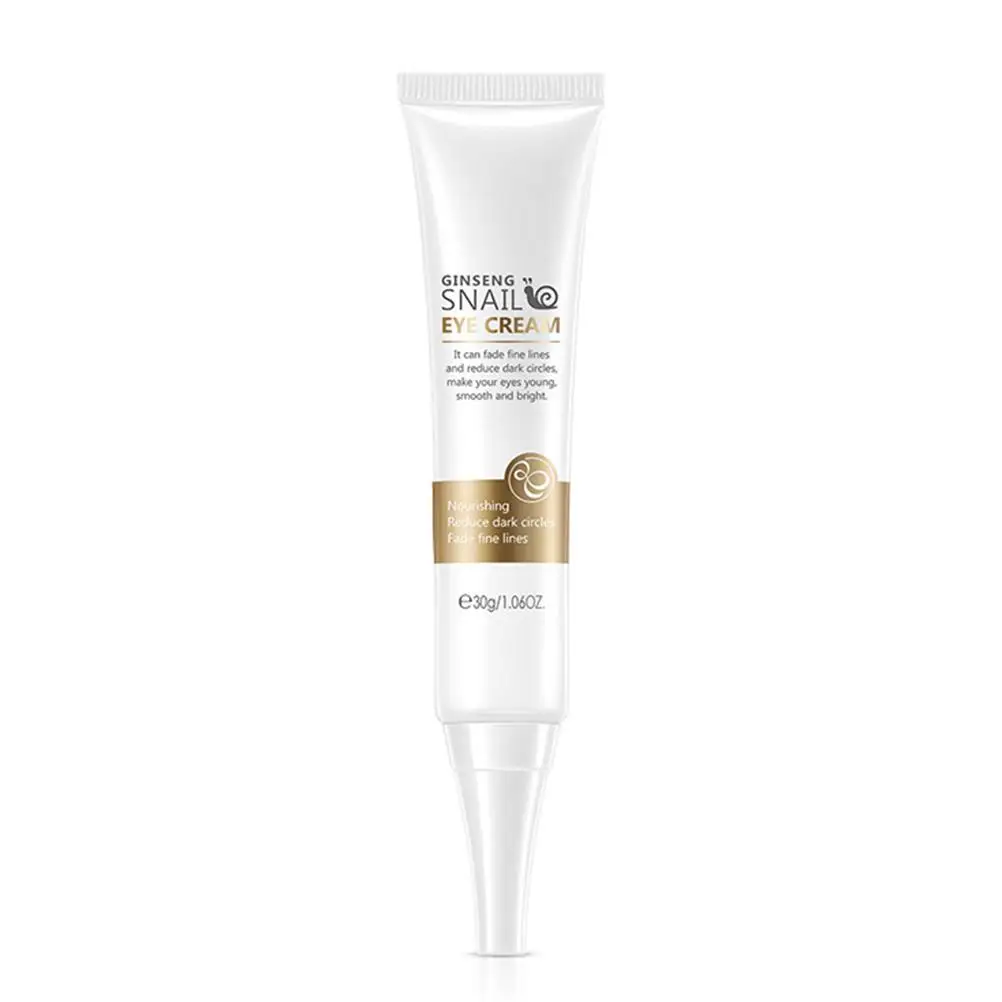 

Snail Eye Cream Moisturizing Under Eye Cream for Wrinkles Swollen Eyes Dark Circles Eye Pockets Fine Lines Removal Eye Serum