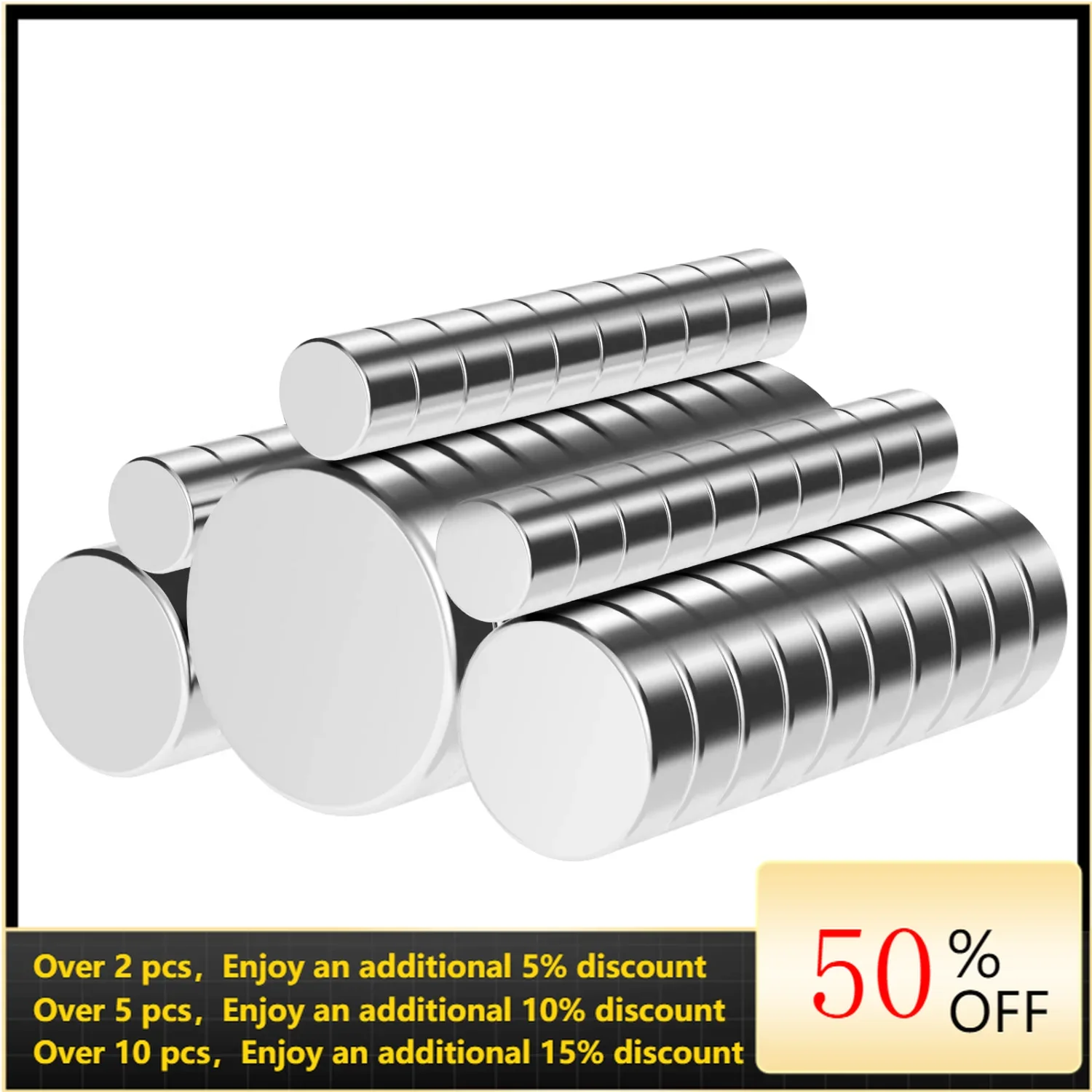 60 упаковок сверхсильных магнитов 3 размера круглые магниты неодимовый магнит NdFeB