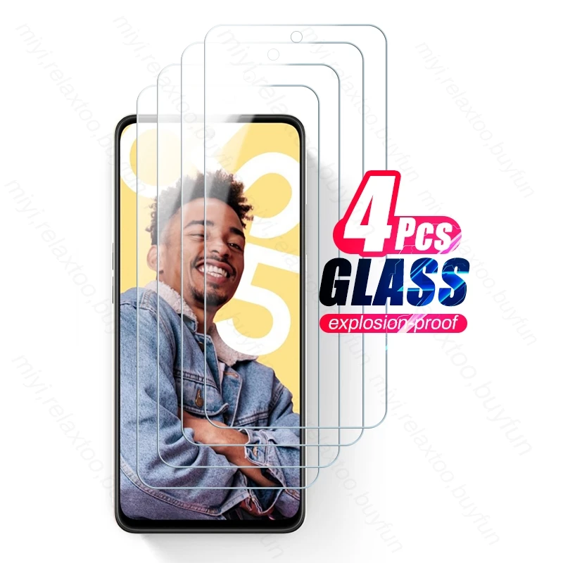 

Стекло Realmi C55 4G, 4 шт., полное покрытие, закаленное стекло для Realme C55 RealmeC55 4G 2023 6,72 дюйма, защита для детской комнаты