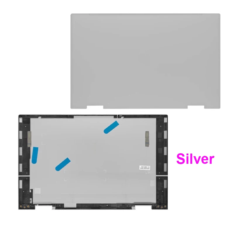 Задняя верхняя крышка LCD-экрана для ноутбуков HP ENVY X360 15-EW 15-EY 15Z-EY 15T-EW TPN-C157 C158, передняя рамка, петли, нижняя часть LCD-экрана (art.: 3920db1d175cd) - 3920db1d175cd