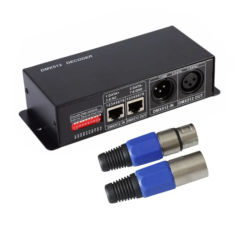 

CENFAYA DMX-4CH DMX Декодер для RGBW ленты