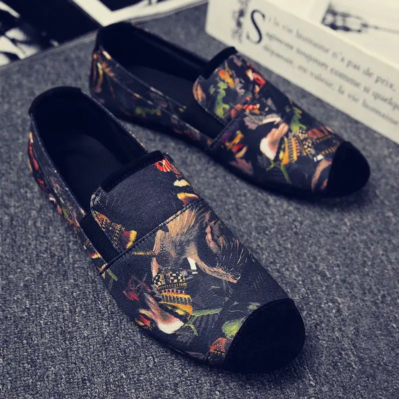 

Модные мужские ботинки в стиле ленивых шапок, мужские тканевые ботинки в стиле старого Пекина из искусственной резины, мужские парусиновые ...