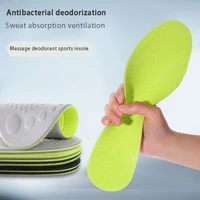 massage deodorization sports insole for feet man women sneakers comfortable breathable running cushion shoe support pad sole