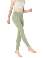 women yoga pants naked feel seamless leggings high waist 78 fitness tight hip lifting squat proof elastic yoga gym tights