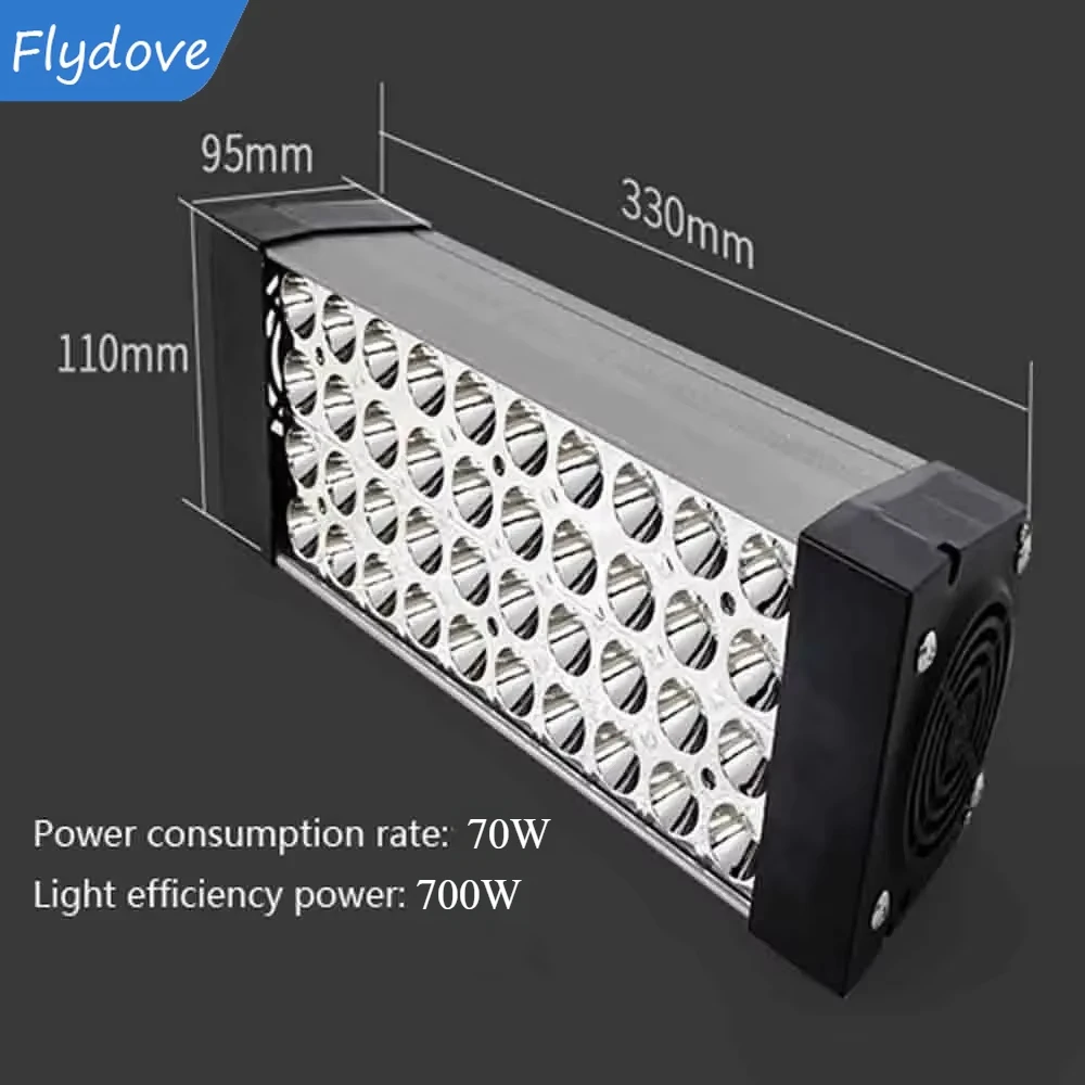 УФ-лампа для отверждения 1000Вт 500Вт 365нм 395нм 405нм