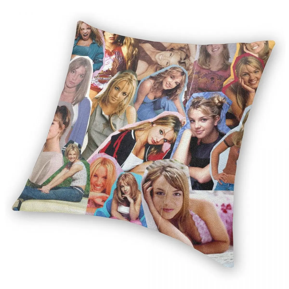 Квадратная наволочка Britney Spears для подушки удобная Полиэстеровая домашнего