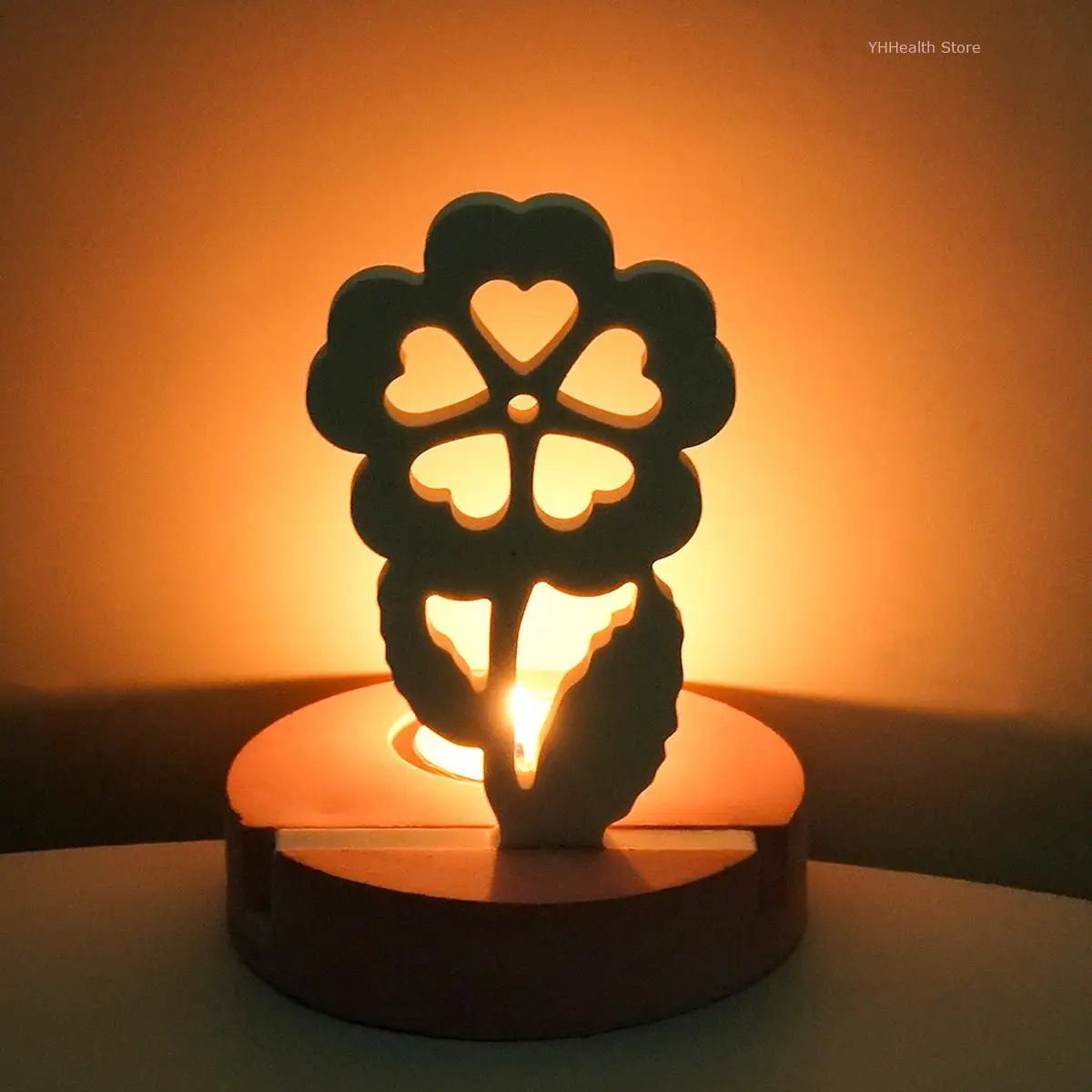 Цветочная Форма для подсвечника 3D полый цветок любви подсвечник силиконовая