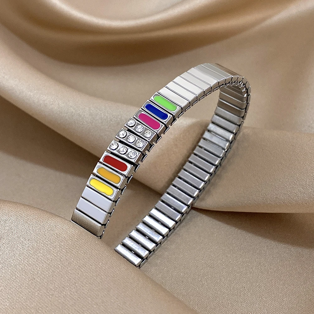 Большая цветная картина маслом и бриллиантами мужской женский браслет