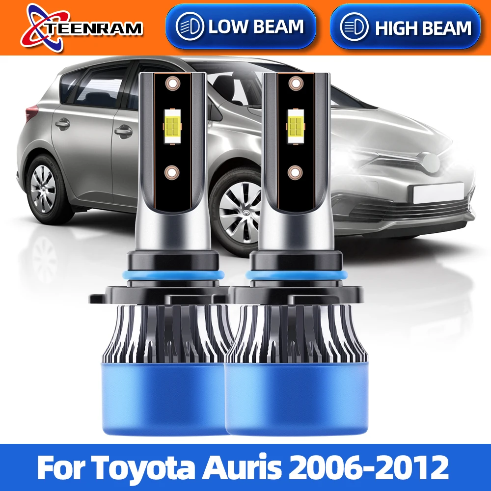

H11 9005 HB3 Car Headlight 120W 20000LM Canbus LED Headlamps Bulb Car Light For Toyota Auris 2006 2007 2008 2009 2010 2011 2012