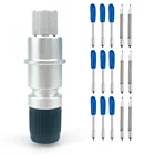 60 градусов 15 шт. глубокий точечный Cb09 плоттер лезвия виниловый резак для графитока Силуэт КАМЕЯ 3 2 1 портрет 2 1 + 1 шт. держатель лезвия