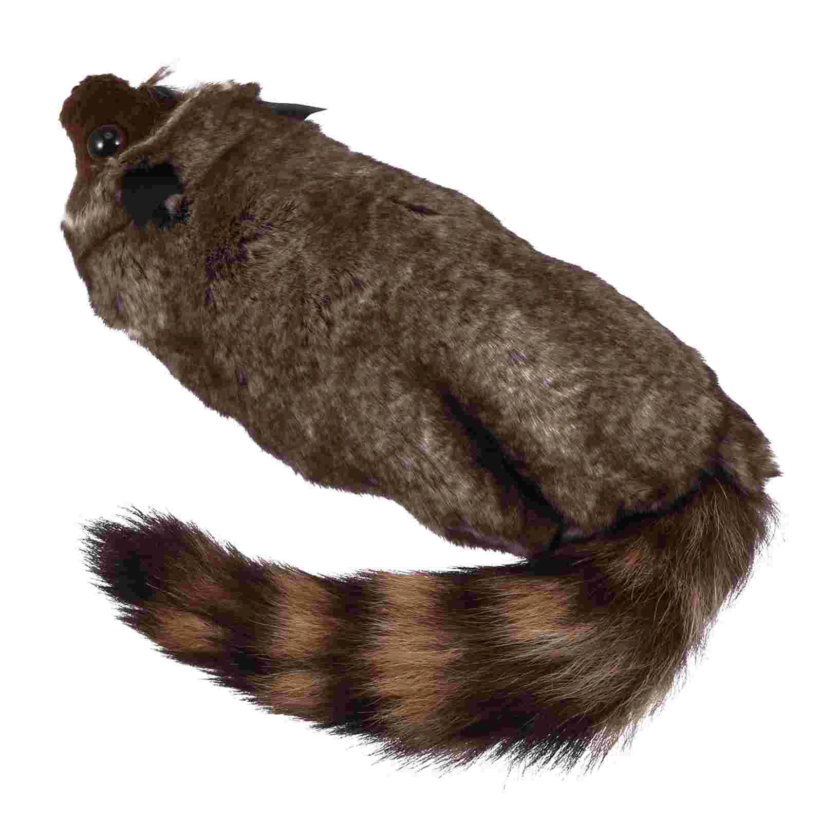 Реквизит для белки и енота пружина реалистичное животное рептилий плюшевая