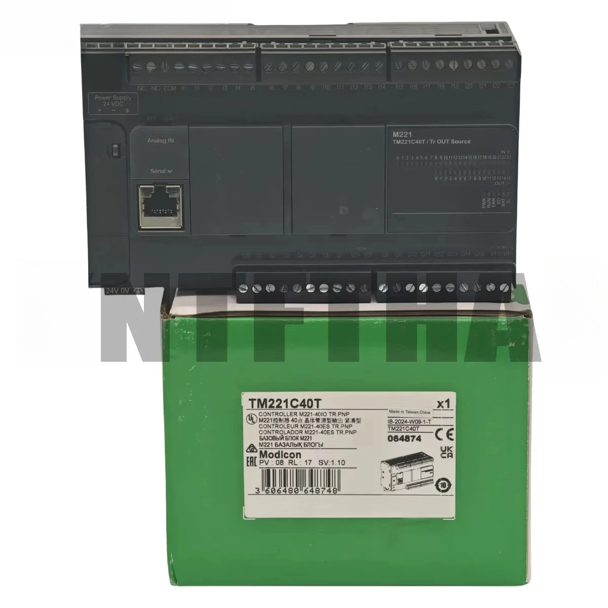Фото Новый модуль контроллера ПЛК TM221CE40R TM221CE40T TM221C40R TM221C40T №2