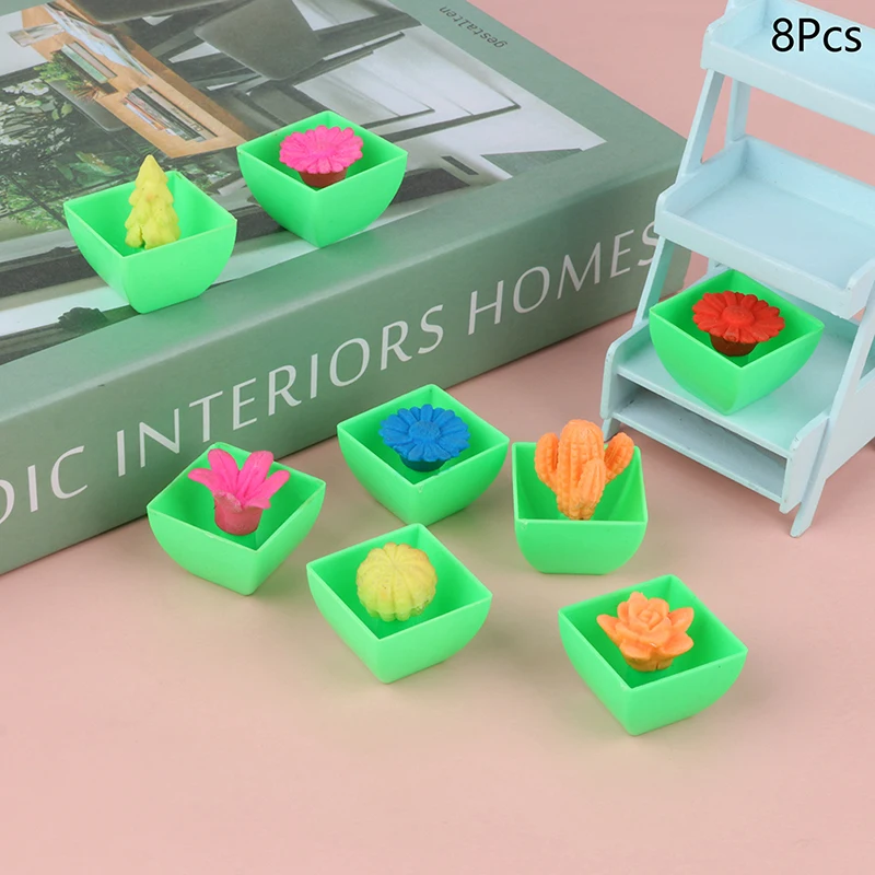 

8 шт., детский игрушечный кактус