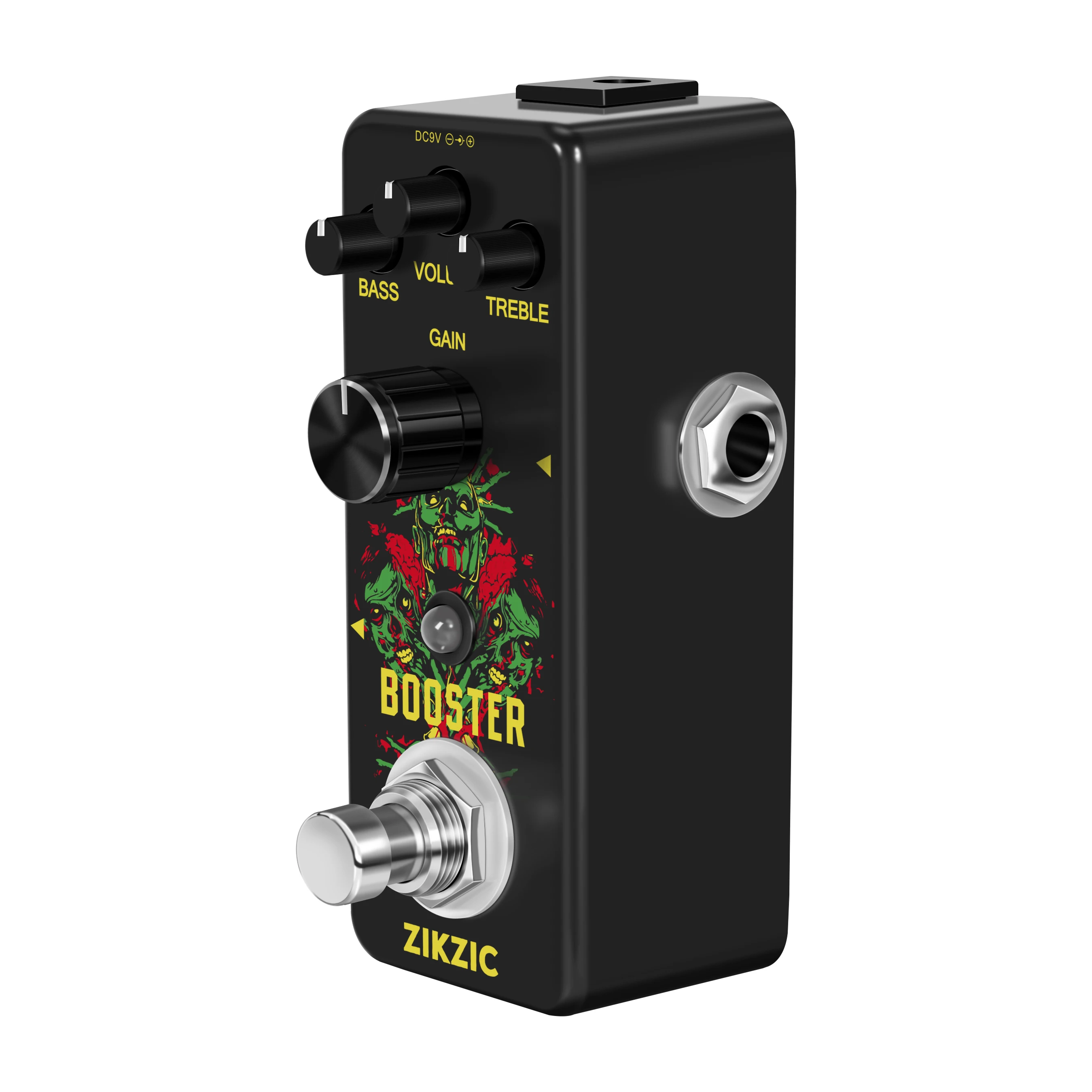 Zikzic LEF-318 Guitar Booster Pedal Pure Boost Effect Pedals Analog Pure Signal Amplification Sound Encouraging