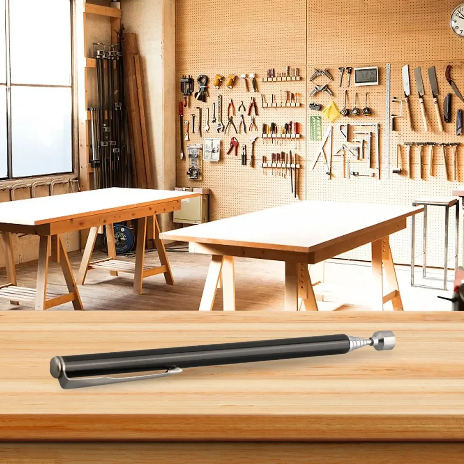 Карманный зажим сильный магнитный звукосниматель серебристый 1 5 фунта 12 5-65 см