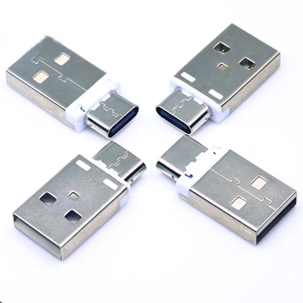 Купи 1PCS Metal OTG Adapter USB A Type Male To USB 3.1 Female Fas Charging Converter USB to Type-C Plug USB C Connector Accessory за 33 рублей в магазине AliExpress