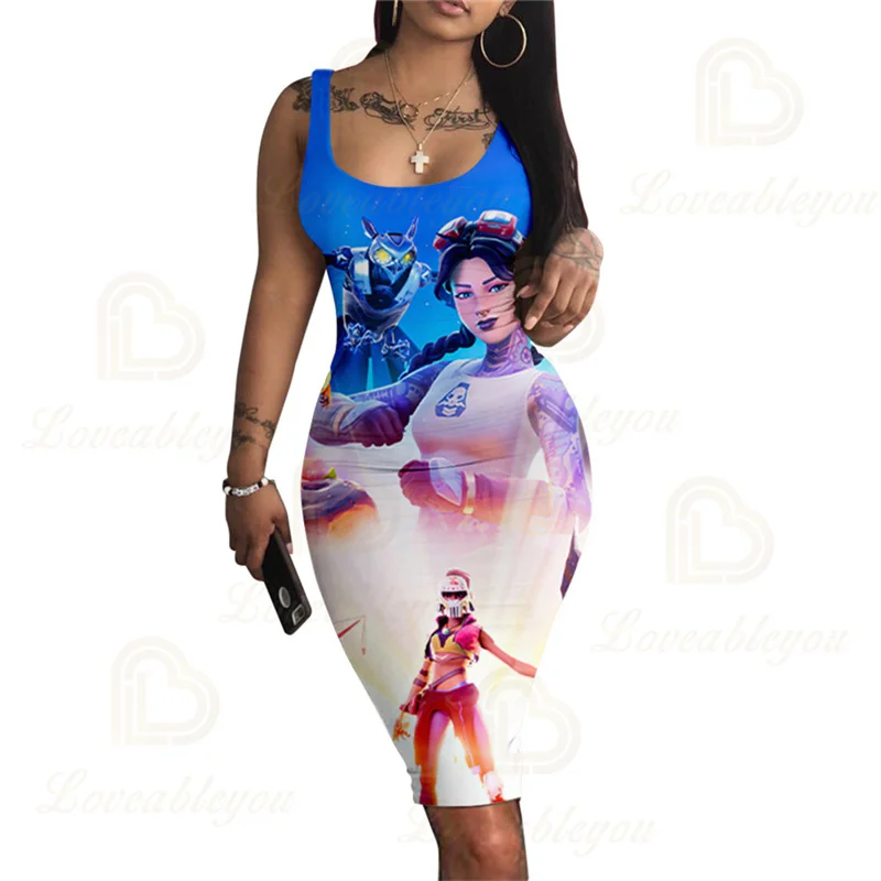 Платье-мини женское Облегающее с коротким рукавом и |