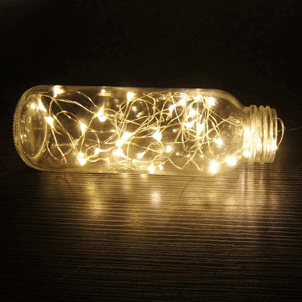

String Lights LED Battery USB Outdoor Copper Wire Fairy String Light 100 LEDs Halloween Christmas Tree Wedding Decor